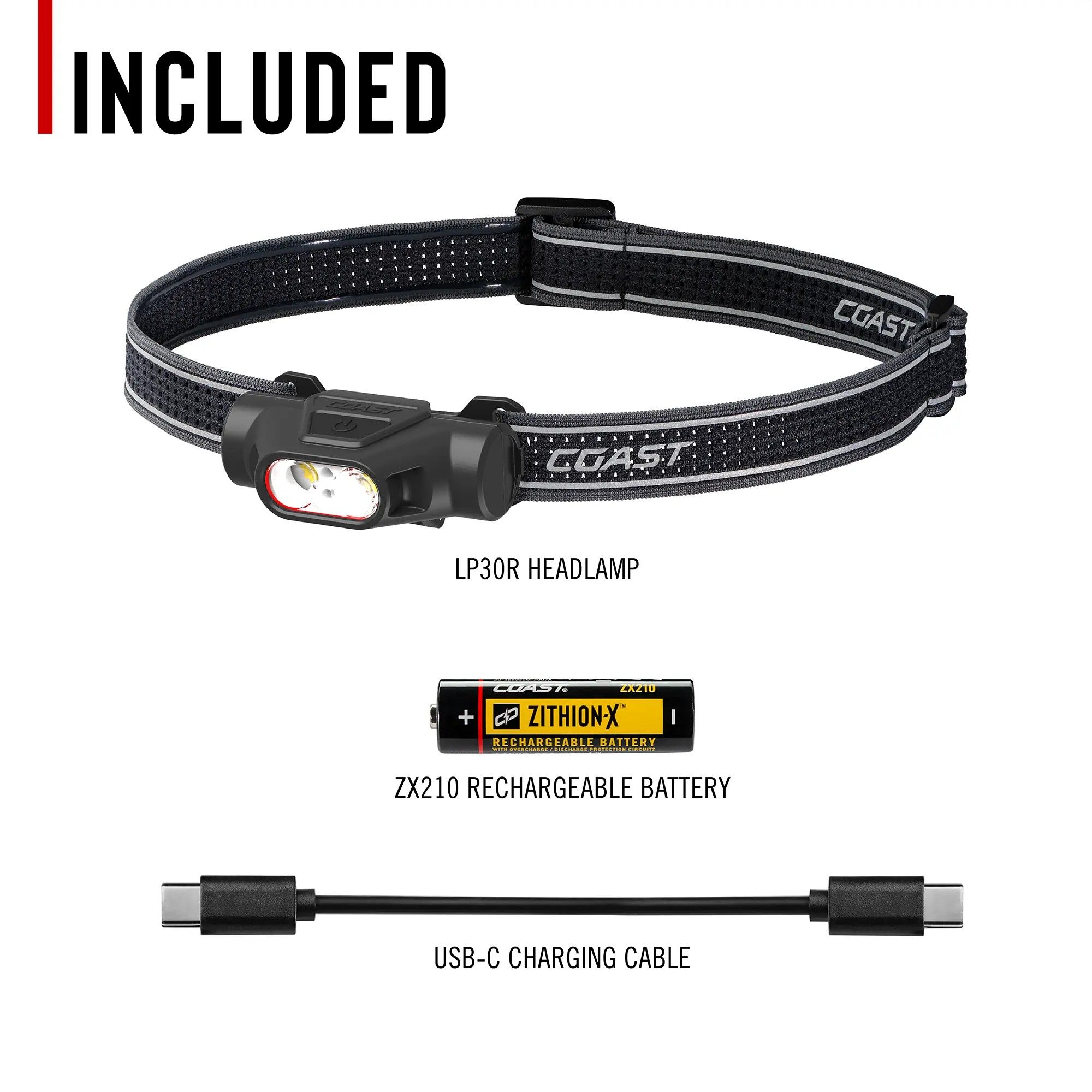 Coast LP30R headlamp 1100 lm