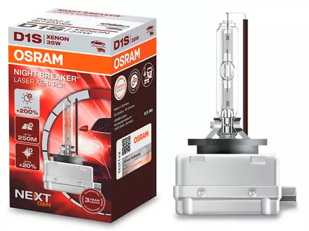 D1S Osram Xenarc Night Breaker Laser Next Gen - D1S and D1R - 8020107760 - 2