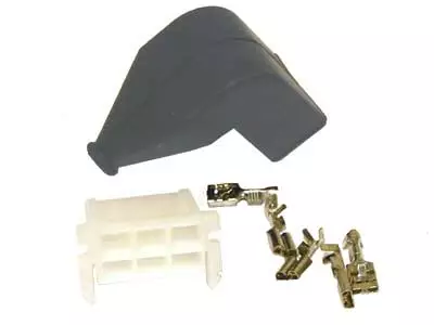 Hella connector set for snow plow light. Socket + connectors + rubber grommet - Snow plow lights - 3060120050 - 1