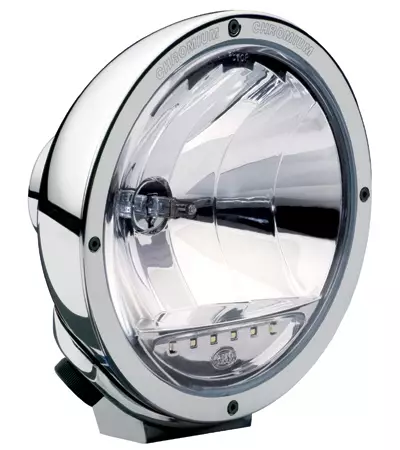 Hella Luminator Chromium with LED position light - Halogen Auxiliary lights - 3030210550 - 2