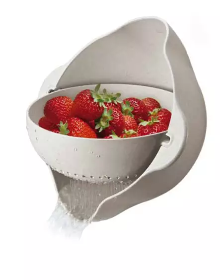 Bowl with sieve and pouring function - Kitchen accessories - 8020112190 - 2