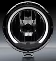 Hella 3003 Auxiliary light with Celis frame parking light, chrome design ring - Halogen Auxiliary lights - 3030210260 - 2