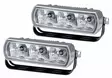 Hella LED Daytime running light set, 9-33V - DRL - 3040120100 - 1