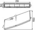 Hella LED Daytime running light set, STICK, 12V - DRL - 3040120120 - 3