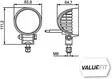 LED Work light, Hella Valuefit 4 LEDs - LED Work lights - 2020240810 - 2
