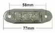 LED side marker, 2-LED, Boreman - LED side marker lights - 4040110640 - 2