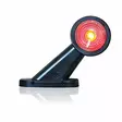 LED side marker, rubber frame, WAS, 45° angle - LED side markers with rubber arm - 4040111100 - 2