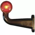 LED side marker, rubber frame, WAS, 90° angle - LED side markers with rubber arm - 4040111110 - 1