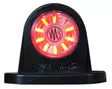 LED side marker with rubber frame, WAS - LED side markers with rubber arm - 4040110050 - 1
