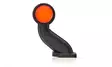 LED side marker NEON, rubber frame, WAS, 45° angle - LED side markers with rubber arm - 4040112220 - 3