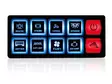 Programmable control panel kit 8-channel - LED warning light bars - 8020120850 - 9
