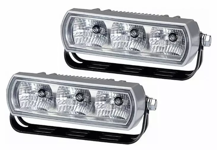 Hella LED Daytime running light set, 9-33V - DRL - 3040120100 - 1