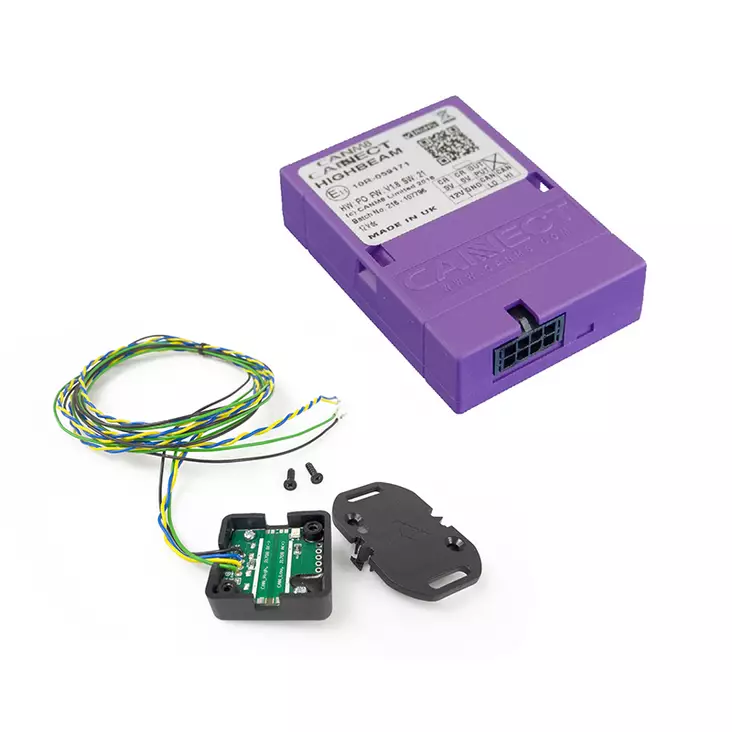 CAN-bus auxiliary light control interface / relay with contactless reader, Cannect Optibeam - Relay wire kits - 8020100420 - 2