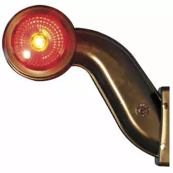 LED side marker, rubber frame, WAS - LED side markers with rubber arm - 4040111080 - 1
