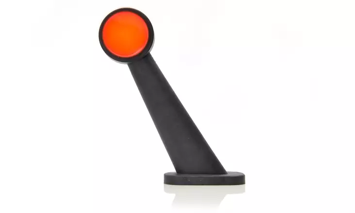 LED side marker NEON, rubber frame, WAS, 45° angle - LED side markers with rubber arm - 4040112230 - 1