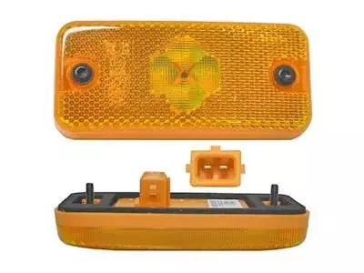 LED side marker, Volvo Bus, with socket - LED side marker lights - 4040110890 - 0