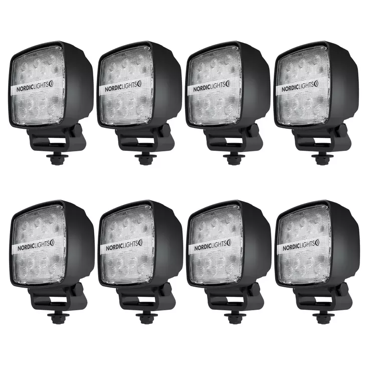 NordicLights Work Light Kit, Wheel loader Basic - LED Work lights - 8020107470 - 1