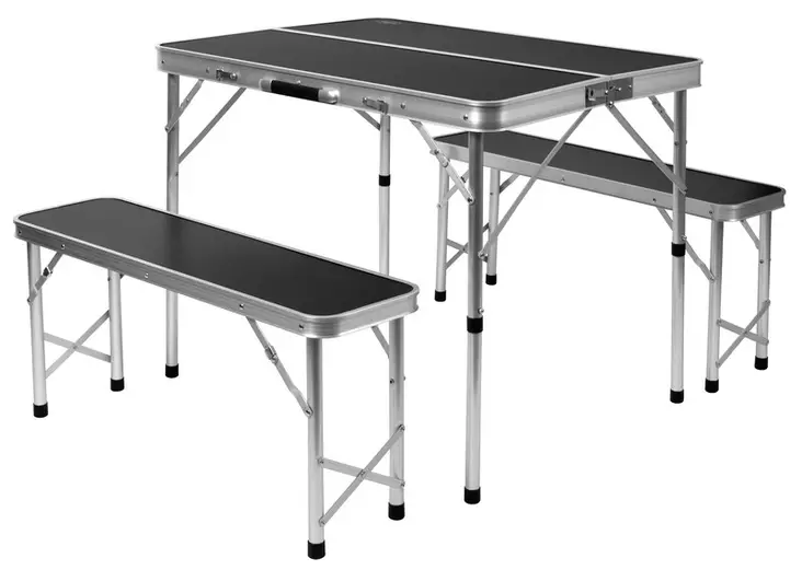 Picnic seating group - table with two benches - Table - 8020110270 - 1