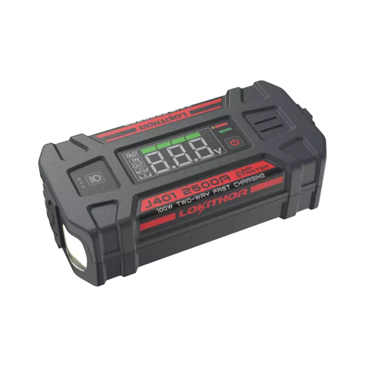 Jump Starter – Lokithor J401 – 2500A, 12V, LiPo - Battery boosters - 8020120500 - 1
