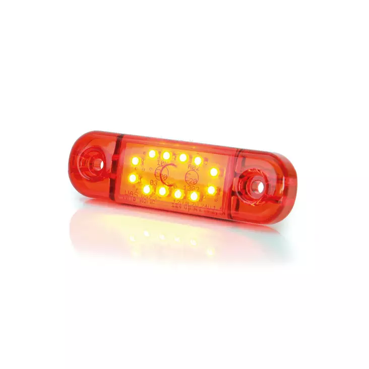 Strands Pos. light Red slim 12 LED - LED side marker lights - 8020106400 - 1