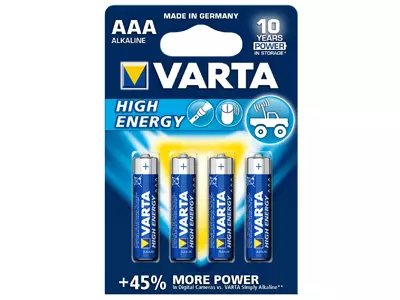 Varta Alkaline High Energy AAA batteries - Batteries - 8020103771 - 1