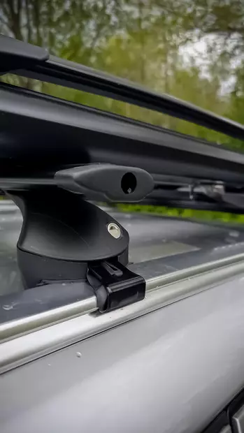 Roof Rack Kit – Roof Rails + LED Light Bar Optibeam Super Captain Dual 1000 - Roof racks - 8020112701 - 2