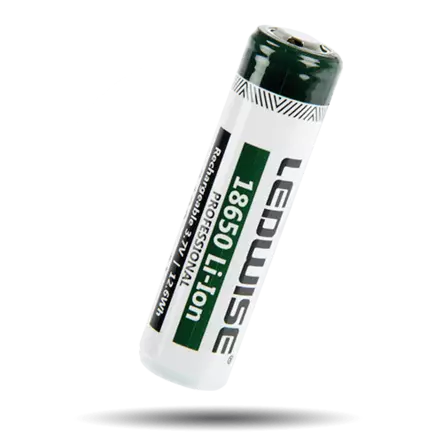 Ledwise 18650 li-Ion akku 3400mah, suoja - 18650 Batteries - 8020103681 - 2