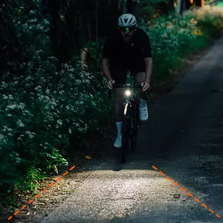 MAGICSHINE EVO 1300 Underneath Mounted Bike Light - Bike frontlights - 8020120121 - 2