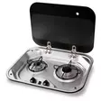 Carbest gas stove with 2 burners - Stoves - 8020110251 - 1