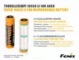 Fenix Battery 18650, 3500 mAh, 1 pcs - 18650 Batteries - 5030110301 - 4