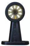 LED side marker with rubber frame, WAS - LED side markers with rubber arm - 4040110051 - 2
