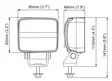 LED Forklift- / warning light, blue, 12-48V, Nordic Lights - LED Work lights - 2020110071 - 3