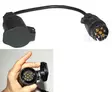 Adapter cable 7 pin socket to 13 pin plug - LED Tail lights - 8020112241 - 1