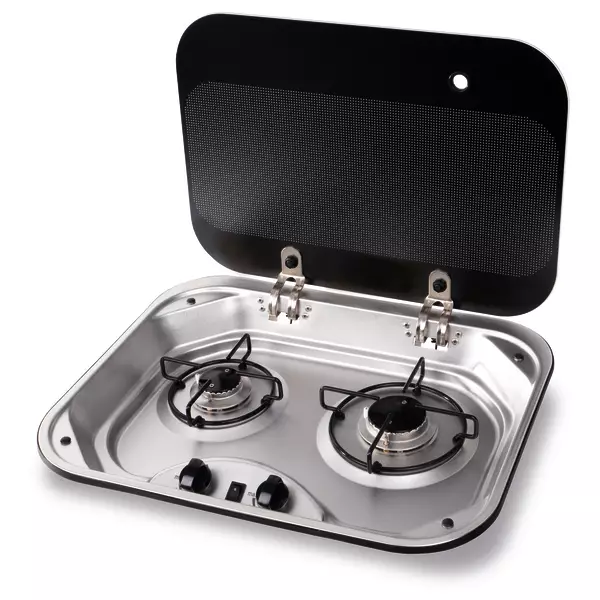 Carbest gas stove with 2 burners - Stoves - 8020110251 - 1