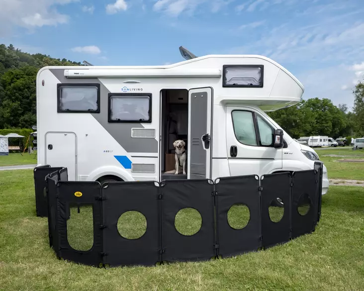 Dog enclosure, foldable - Pets - 8020112451 - 1