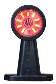 LED side marker with rubber frame, WAS - LED side markers with rubber arm - 4040110051 - 1