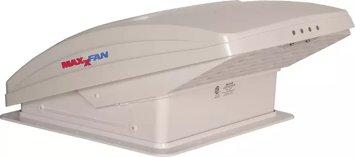 MaxxFan Deluxe 40x40 cm, White - Sunroofs - 8020112321 - 1