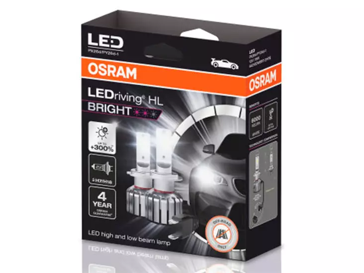 LED conversion kit Osram HL Bright H7/H18 - LED conversion kits - 8020107781 - 1