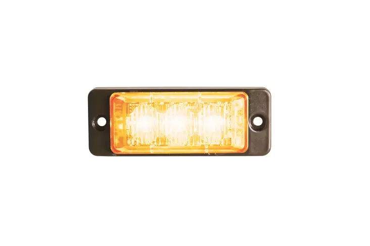 Strands Strobe light Slim 12-24V 3 LEDx3W IP68 - Directional LED warning lights - 8020106261 - 1