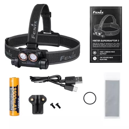Fenix HM75R SUPERRAPTOR 3 headlamp - Headlamps - 8020110532 - 2
