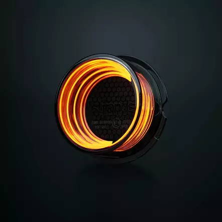 Strands FOR9T Geo Side marker, Amber - LED side markers with rubber arm - 8020120342 - 1