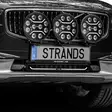 Strands Dark Knight Identity 20" + 3x Intense 9" KIT VOLVO V90CC 2018- - Volvo auxiliary lights - 8020106512 - 4