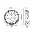W9 Phoenix 9 DARK EDITION Led Auxiliary Light - LED Auxiliary lights - 8020104282 - 8