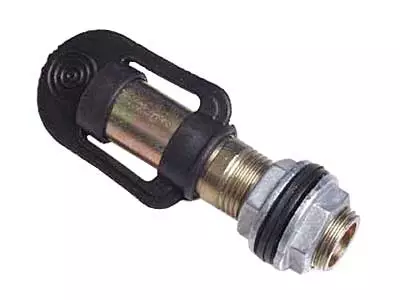DIN pole for mounting beacon, bolt mount - Beacon pole mounts - 4080720012 - 1