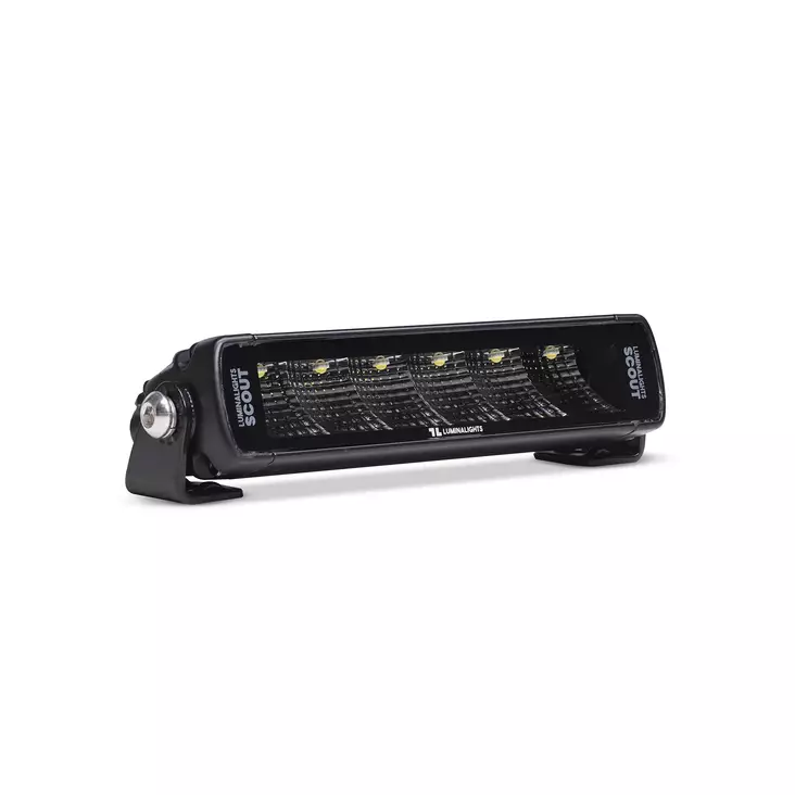 Work Light Bar LuminaLights Dark Work Slim 200 LED – 177 mm Flood Beam - LED Work light bars - 8020105232 - 1