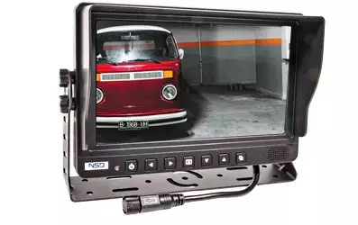 9" Display for reversing camera- and brake light camera kits, NSD - Screens for rear view cameras - 8020110063 - 1