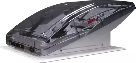 MaxxFan Deluxe 40x40 cm, Dark Tint - Sunroofs - 8020112383 - 1