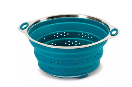 Foldable colander with high-quality stainless steel - Kitchen accessories - 8020112273 - 1