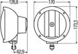 Hella Luminator Compact Metal Auxiliary light - Halogen Auxiliary lights - 3030210003 - 2