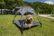 Dog lounger with sun canopy - Pets - 8020112593 - 1